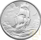 1 Unze Silbermünze Ascension Island - Segelschiff 2025