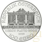 1 Unze Platinmünze Wiener Philharmoniker 2026