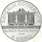 1/25 Unze Platinmünze Wiener Philharmoniker 2026