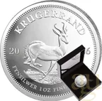 1 Unze Silbermünze Krügerrand 2026 - polierte Platte