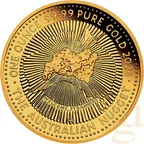 1 Unze Goldmünze Australien Nugget 40 Jahre 2026 - polierte Platte
