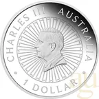 1 Unze Silbermünze Wonders of Australia Opal - The Outback 2026 - polierte Platte