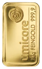 10 Gramm Goldbarren
