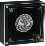 2 Unzen Silbermünze Australien Lunar III Pferd 2026 - Antik Finish