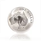 1 Unze Silbermünze Australien Känguru 2000 (RAM)