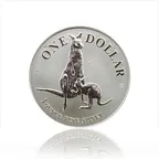 1 Unze Silbermünze Australien Känguru 1996 (RAM)