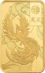 5 Gramm Goldbarren PAMP Good Luck Phoenix