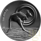 1 Unze Silbermünze Australien Känguru 2021 (RAM)