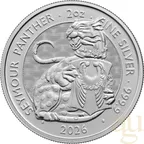 2 Unzen Silbermünze Tudor Beasts Seymour Panther 2026