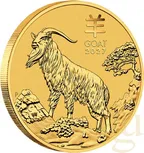 2 Unzen Goldmünze Australien Lunar III Ziege 2027