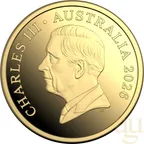 1/10 Unze Goldmünze Australien RAM Känguru 2026 - polierte Platte