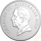 1 Unze Silbermünze Australien Känguru 2026 (RAM) - Frosted