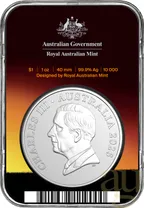 1 Unze Silbermünze Australien Känguru 2026 (RAM) - Frosted