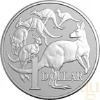 1 Unze Silbermünze Australien Känguru 2026 (RAM) - Frosted