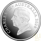 1 Unze Silbermünze Australien Känguru 2026 (RAM) - polierte Platte