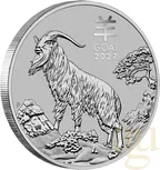 1 Unze Platinmünze Australien Lunar III Ziege 2027