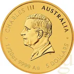 1/20 Unze Goldmünze Australien Lunar III Ziege 2027