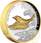 2 Unzen Silbermünze Australien Kookaburra 2026 teilvergoldet - polierte Platte - High Relief