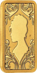 1 Gramm Goldbarren Perth Mint - Bridgerton