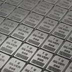 100 x 1g Silber Tafelbarren - Combibarren