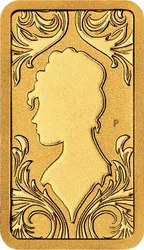 1 Gramm Goldbarren Perth Mint - Bridgerton