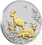 Silbermünze Australien Lunar III Ziege 2027 - Trio Set
