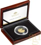 1 Unze Goldmünze Australien RAM Lunar Ziege 2027 Domed - Proof