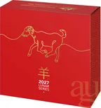 1 Unze Silbermünze Australien RAM Lunar Ziege 2027 Domed - Proof
