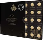 25x 1g Goldmünze Maple Leaf - Maplegram 2026