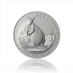 1 Unze Silbermünze Australien Känguru 2012 (RAM)