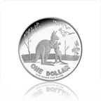 1 Unze Silbermünze Australien Känguru 2007 (RAM)
