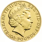 1 Unze Goldmünze Lunar UK Schaf 2015