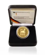 1/2 Unze Goldmünze - 100 Euro Quedlinburg 2003 (F)
