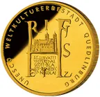 1/2 Unze Goldmünze - 100 Euro Quedlinburg 2003 (F)