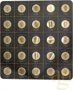 25x 1g Goldmünze Maple Leaf - Maplegram 2023