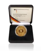 1/2 Unze Goldmünze - 100 Euro 2005 Fußball WM 2006 (F)