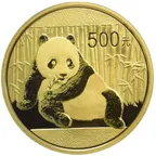 1 Unze Goldmünze China Panda 2015
