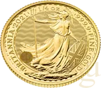 1/4 Unze Goldmünze Britannia 2022