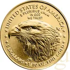 1/10 Unze Goldmünze American Eagle 2025