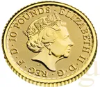 1/10 Unze Goldmünze Britannia 2022