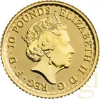 1/10 Unze Goldmünze Britannia 2022