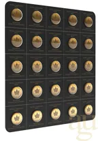 25x 1g Goldmünze Maple Leaf - Maplegram 2023