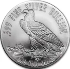 1 Unze Silber Incuse Indianer Round