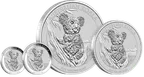 1 Kilogramm Silbermünze Australien Koala 2015