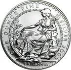 1 Unze Silbermünze Britannia 2005