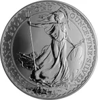 1 Unze Silbermünze Britannia 2002