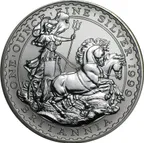 1 Unze Silbermünze Britannia 1999