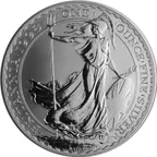 1 Unze Silbermünze Britannia 1998