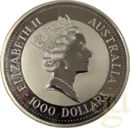 10 Unzen Platinmünze Australien Koala