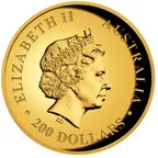2 Unzen Goldmünze Australien Wedge Tailed Eagle 2016 proof - high Relief Prägung